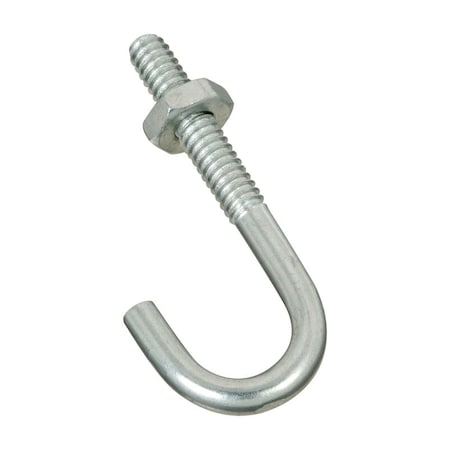 National Hardware National Hardware Zinc-Plated Silver Steel 1-7/8 in. L J-Bolt 40 lb 1 pk N232-868
